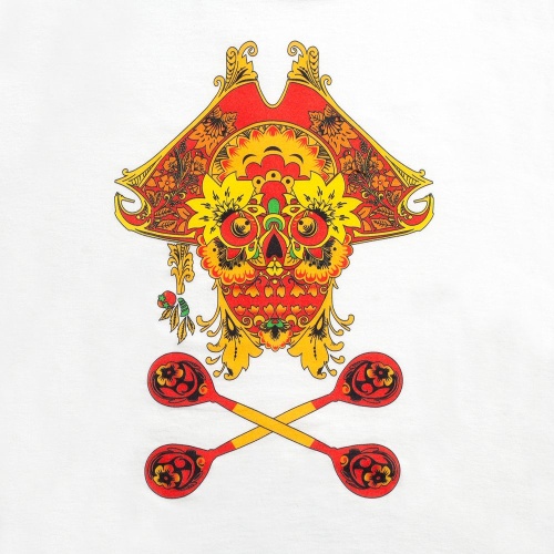 Холщовая сумка Yo Ho Hohloma, молочно-белая фото 4