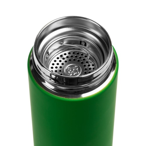 Термос с ситечком Percola, зеленый фото 4 Термос с ситечком Percola, зеленый фото 4