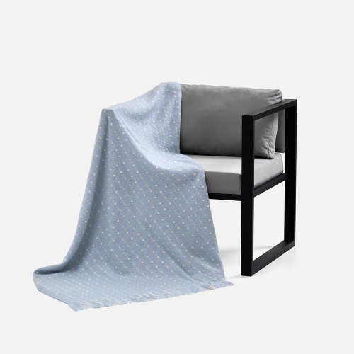 Плед Laforet, голубой фото 5