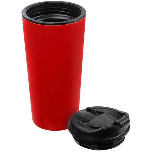 Термостакан Edda, красный фото 3