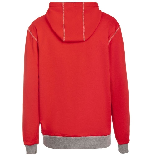 Двусторонняя толстовка Revers, серая с красным фото 5 Двусторонняя толстовка Revers, серая с красным фото 5