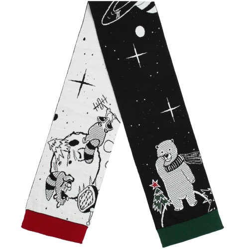 Шарф на заказ Tricksy Light, M, полушерсть фото 7