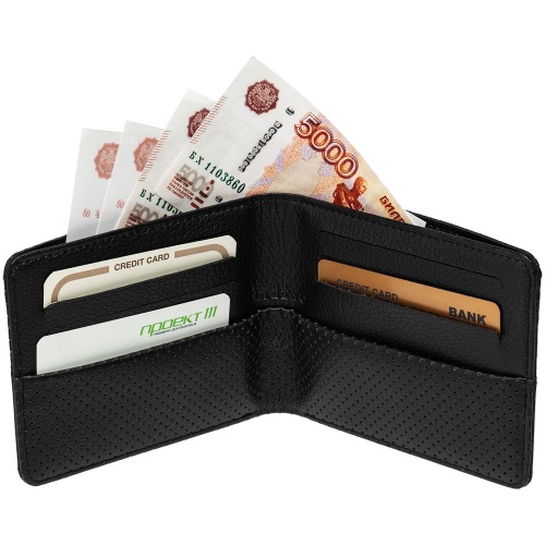 Портмоне dotMODE, черное фото 5 Портмоне dotMODE, черное фото 5