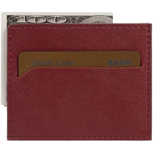 Чехол для карточек Petrus, красный фото 7 Чехол для карточек Petrus, красный фото 7