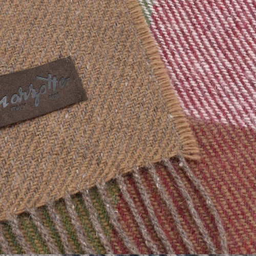 Плед Аrequipa, бордовый с бежевым фото 2 Плед Аrequipa, бордовый с бежевым фото 2