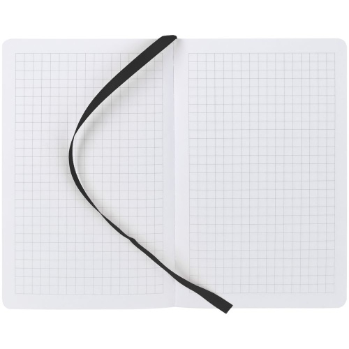 Блокнот Cluster Mini в клетку, черный фото 4 Блокнот Cluster Mini в клетку, черный фото 4