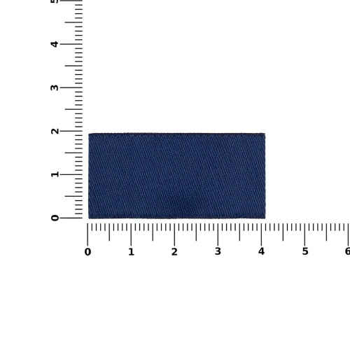 Лейбл тканевый Epsilon, XXS, темно-синий фото 2