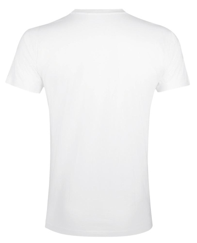 Футболка мужская приталенная Imperial Fit 190, белая фото 3