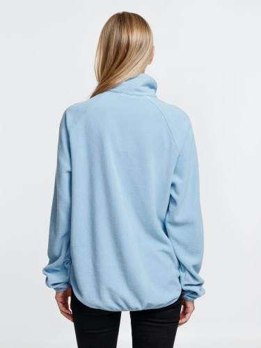 Куртка флисовая унисекс Fliska, голубая фото 4 Куртка флисовая унисекс Fliska, голубая фото 4