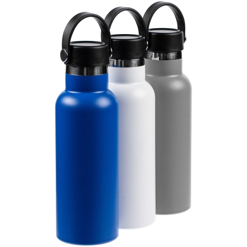 Термобутылка Bidon, синяя фото 4 Термобутылка Bidon, синяя фото 4