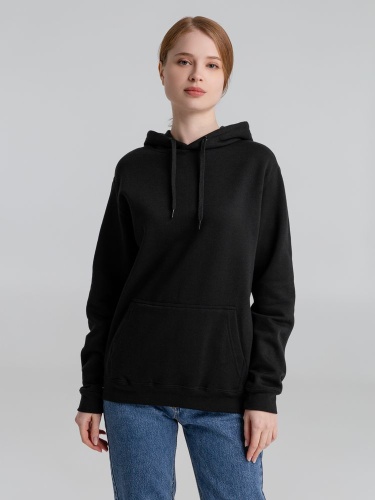 Толстовка с капюшоном Slam 320, черная фото 10 Толстовка с капюшоном Slam 320, черная фото 10