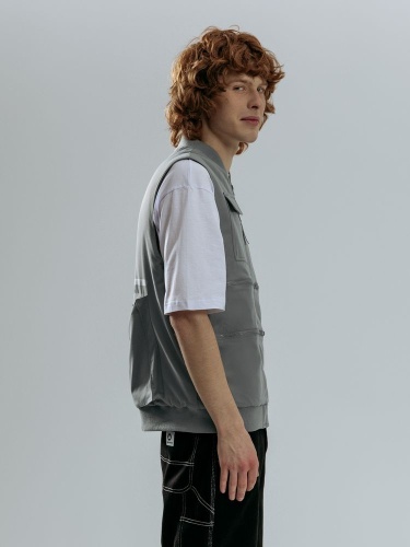 Жилет Hard Work, серый фото 3