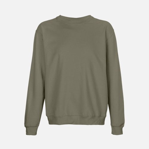 Свитшот унисекс Columbia, темный хаки фото 2