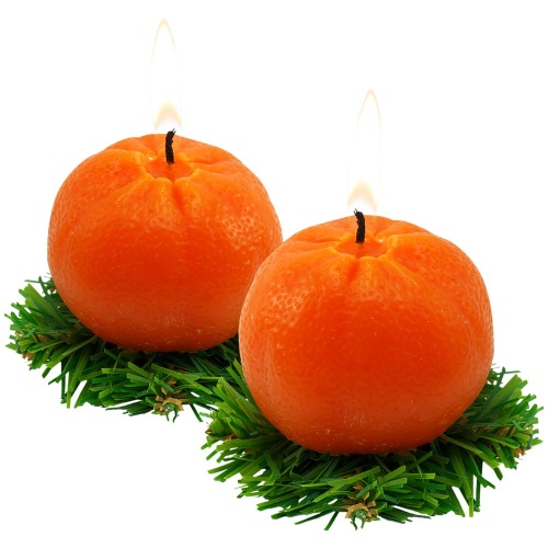 Свеча «Мандарин» фото 3