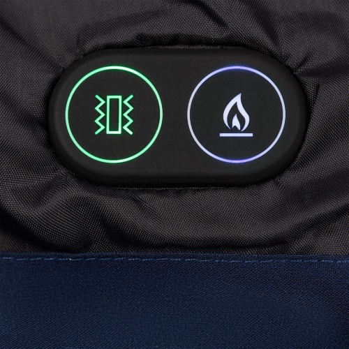 Куртка с подогревом Thermalli Everest, синяя фото 9