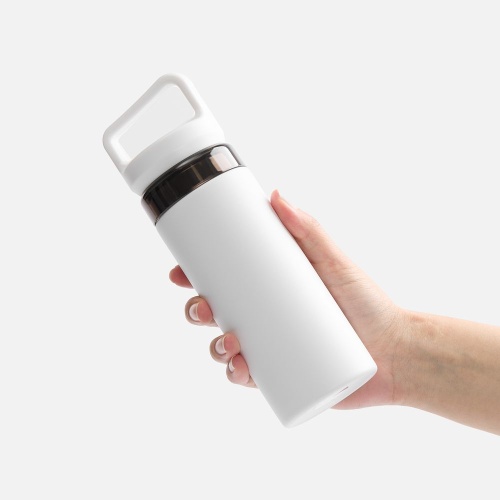 Термостакан Leval с ситечком, белый фото 2