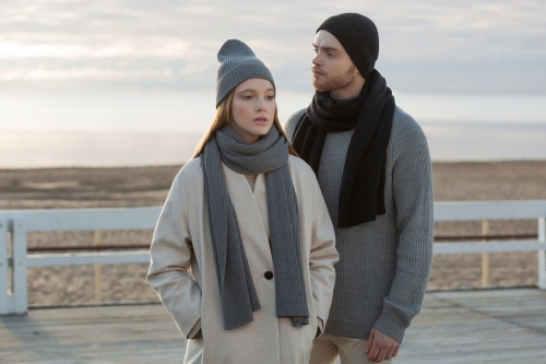 Шапка Alpine, серая фото 9 Шапка Alpine, серая фото 9