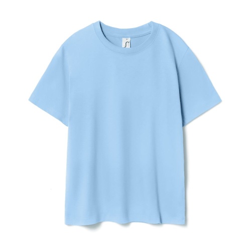 Футболка детская Regent Kids 150, голубая Футболка детская Regent Kids 150, голубая