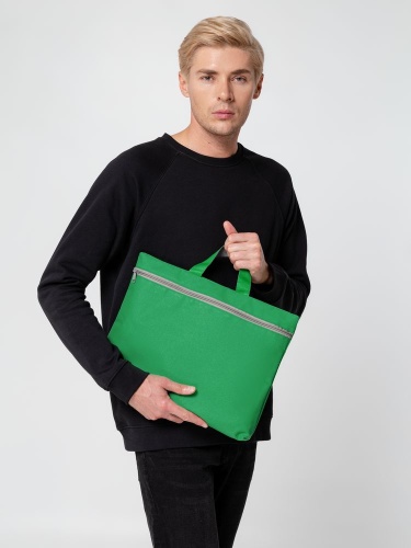 Сумка-папка Simple, зеленая фото 7 Сумка-папка Simple, зеленая фото 7