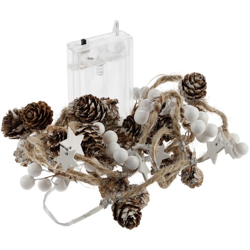 Светодиодная гирлянда Cones and Berries фото 4 Светодиодная гирлянда Cones and Berries фото 4