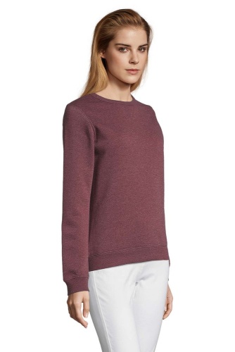 Толстовка женская Sully Women, бордовый меланж фото 6