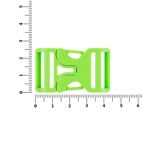 Застежка-пряжка Fibbia, зеленый неон фото 2 Застежка-пряжка Fibbia, зеленый неон фото 2