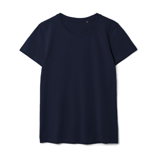 Футболка женская T-bolka Stretch Lady, темно-синяя (navy) Футболка женская T-bolka Stretch Lady, темно-синяя (navy)