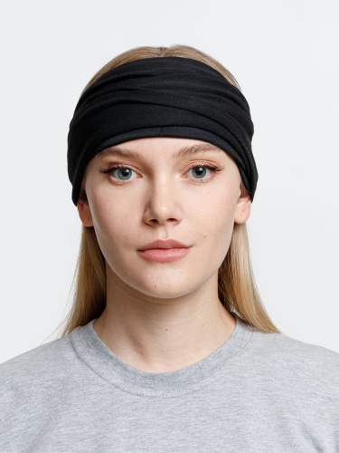 Многофункциональная бандана Dekko, черная фото 4