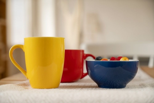 Кружка Good Morning, красная фото 3 Кружка Good Morning, красная фото 3