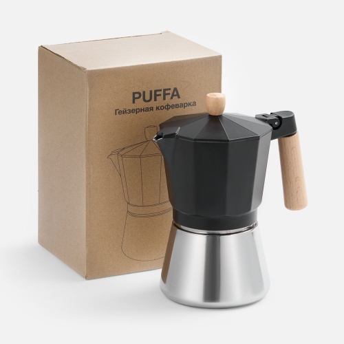 Гейзерная кофеварка Puffa фото 3 Гейзерная кофеварка Puffa фото 3