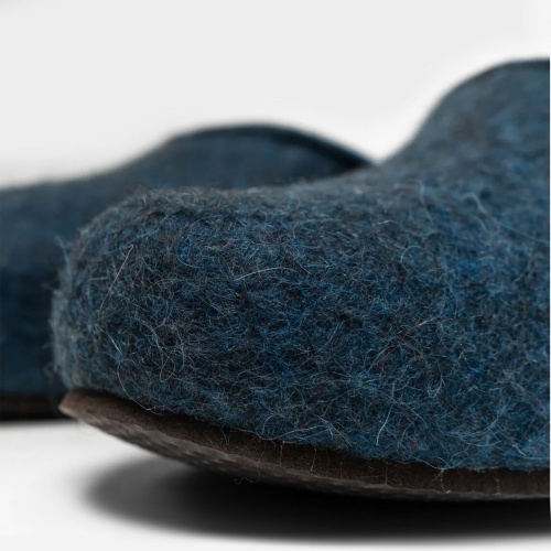 Домашние валенки Step, темно-синие (индиго) фото 2