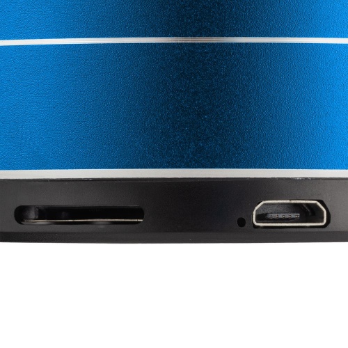 Беспроводная колонка Easy, синяя фото 7