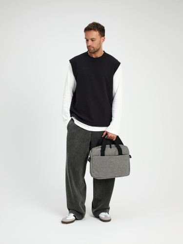 Сумка для ноутбука Delegate, серая фото 4