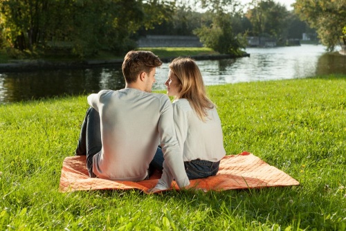 Плед для пикника Comfy, оранжевый фото 10 Плед для пикника Comfy, оранжевый фото 10