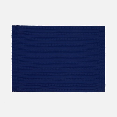 Плед Remitti, темно-синий (кобальт) фото 3