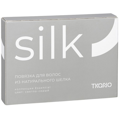 Повязка для волос Essential, светло-серая фото 3 Повязка для волос Essential, светло-серая фото 3