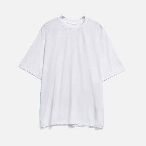 Футболка из бифлекса Morfiss, белая фото 3