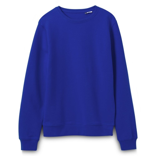 Свитшот унисекс BNC Inspire (Organic), ярко-синий Свитшот унисекс BNC Inspire (Organic), ярко-синий