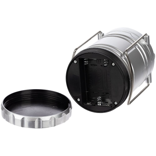 Кемпинговый фонарь Lindau, серебристый фото 3 Кемпинговый фонарь Lindau, серебристый фото 3