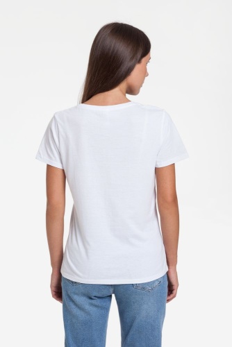 Футболка женская I Don't See You, белая фото 4