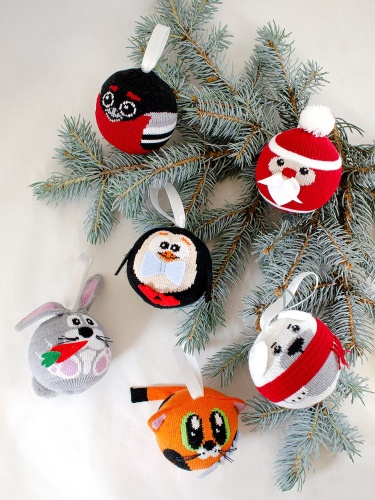 Елочный шар «Снегирь» фото 6 Елочный шар «Снегирь» фото 6