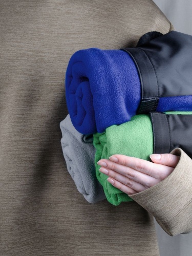 Дорожный плед Voyager, ярко-синий фото 8