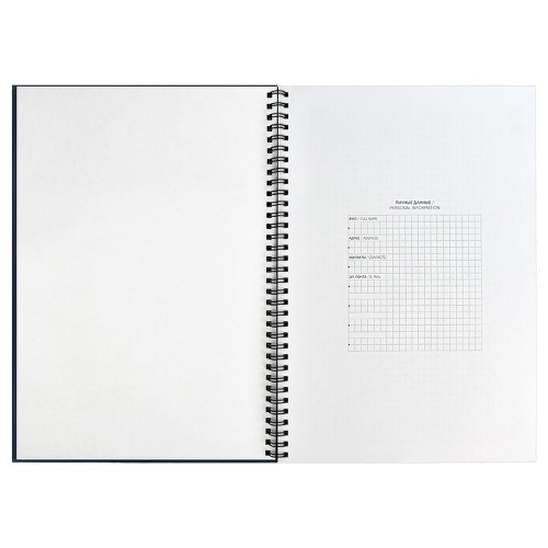 Ежедневник Notera, недатированный, синий фото 3