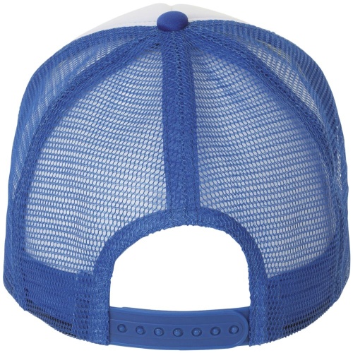 Бейсболка Bubble, синяя с белым фото 4 Бейсболка Bubble, синяя с белым фото 4