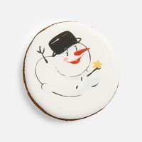 Печенье имбирное «Снеговик»