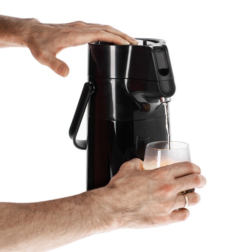 Термос с помпой Jiayi, черный фото 4 Термос с помпой Jiayi, черный фото 4