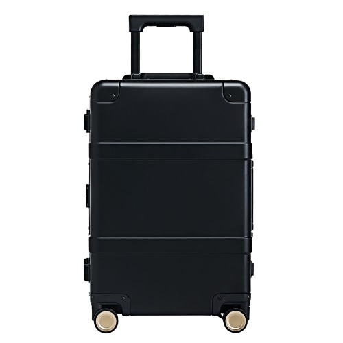 Чемодан Metal Luggage, черный фото 3