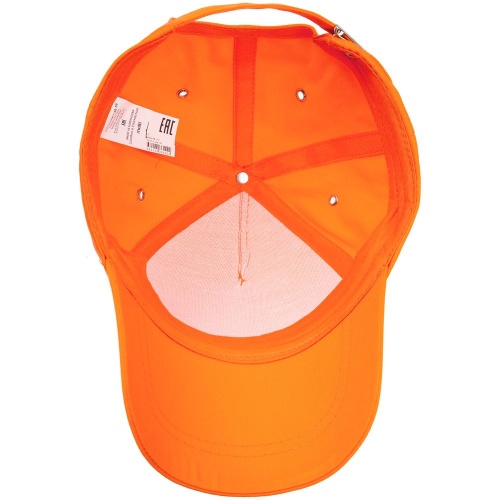 Бейсболка Convention, оранжевая фото 5