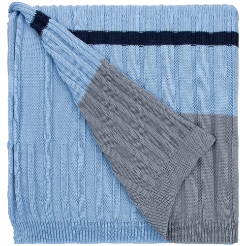 Плед Friolenta, синий с голубым фото 2