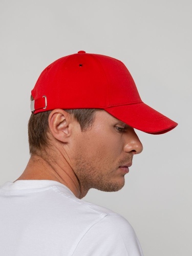 Бейсболка Convention, красная фото 10
